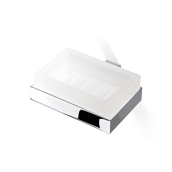 Фото Мыльница Decor Walther Corner 0561800 подвесная, хром