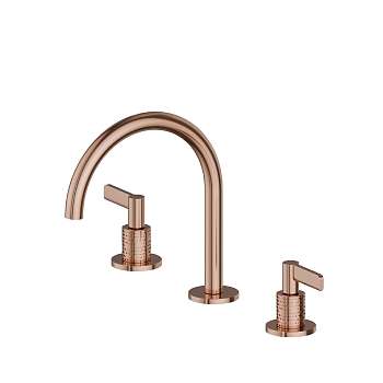 Фото Смеситель Newform Blink Chic 71100.58.061 для раковины, медь глянец PVD