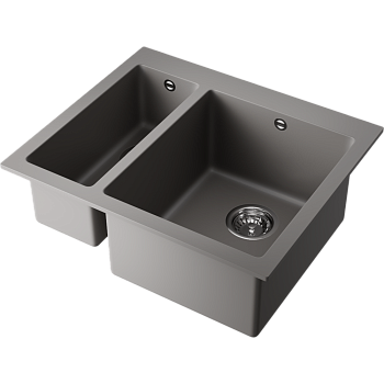 Фото Кухонная мойка Omoikiri Bosen 59-2A-GR 4993822 leningrad grey