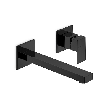 Фото Смеситель Newform Ergo Q 66430E.01.093 для раковины, черный матовый