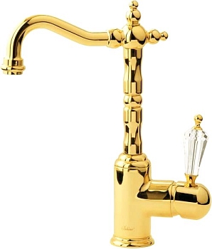 Фото Смеситель для раковины Boheme Imperiale Presente 322 золото