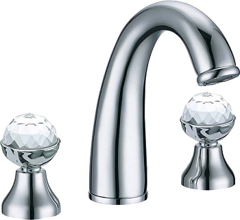 Фото Смеситель для раковины Boheme Brillante Presente 357 хром