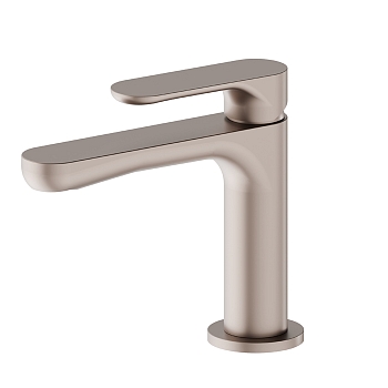 Фото Смеситель Newform Linfa II 69412.M0.075 для раковины, пудровый розовый (Cipria)