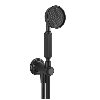 Фото Смеситель для душа Gessi Venti20 65123#299, черный матовый