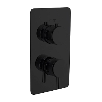 Фото Смеситель для душа Boheme Cell 135-2-B на 2 потока черный