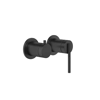 Фото Смеситель для душа Gessi Ingranaggio 63580#299, black XL, черный матовый