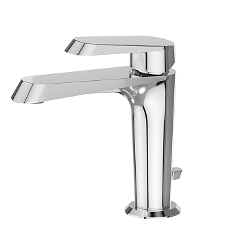 Фото Смеситель Newform Nio 68910.21.018 для раковины с донным клапаном, хром глянец