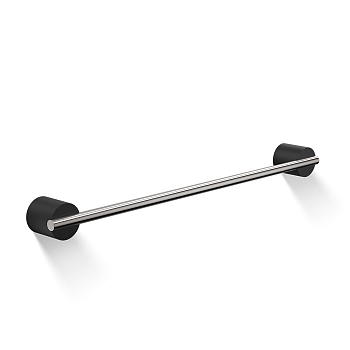Фото Полотенцедержатель Decor Walther Stone 0975165 подвесной 45 см сталь матовая/черный матовый