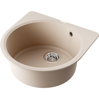 Фото Кухонная мойка Omoikiri Akegata 51-SA 4993759 бежевый