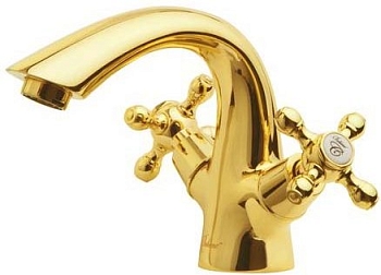Фото Смеситель для раковины Boheme Tradizionale Oro 291 золото