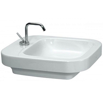 Фото Раковина Laufen Palomba  8.1380.2.000.113.1 накладная 58 см, цвет белый