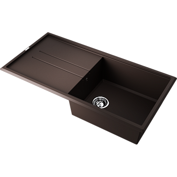 Фото Кухонная мойка Omoikiri Tedori 100-DC 4993920 темный шоколад