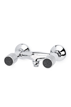 Фото Смеситель для душа Boheme Royal 274-Royal/CRST Black хром