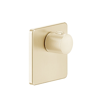 Фото Смеситель для душа Gessi Inciso 58254#246 термостат, золото глянец pvd