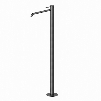 Фото Смеситель Newform X-Steel 316 69618EX.59.064 для раковины напольный, оружейная сталь браш PVD