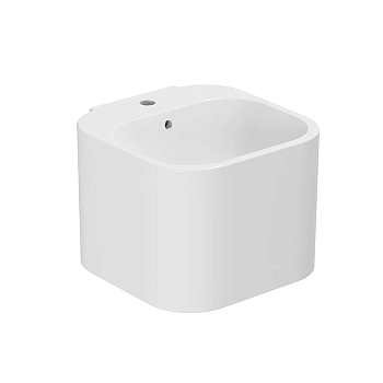 Фото Раковина Azzurra Tandem 44см с бельевой корзиной, цвет Bianco lucido