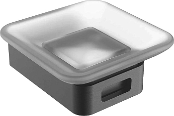 Фото Мыльница Boheme Q 10943-GM подвесная Gun Metall