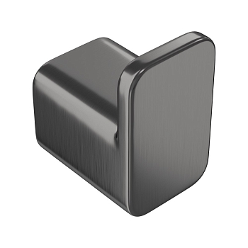 Фото Крючок для полотенец Boheme Qubic 10726-GM, матовый графит
