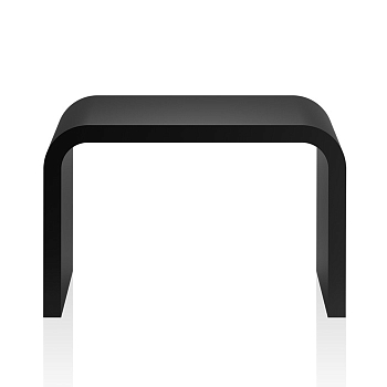 Фото Подставка для ног Decor Walther Stone 0974360 напольный, черный матовый