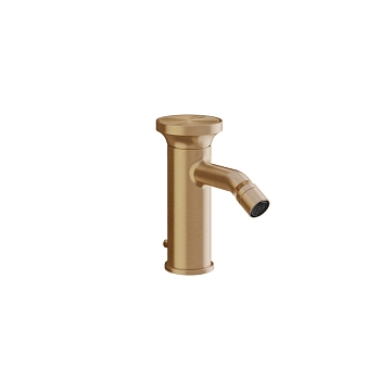 Фото Смеситель для биде Gessi Origini 66007#726 с донным клапаном, бронза браш pvd