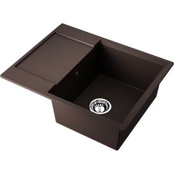 Фото Кухонная мойка Omoikiri Daisen 65T-DC 4993518 темный шоколад