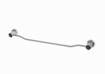 Фото Полотенцедержатель Boheme Royal Cristal 10922-CR-B хром глянец 63 см