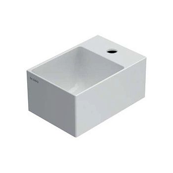 Фото Раковина Globo T-Edge B6R30BI накладная 30 см, цвет белый