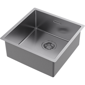 Фото Кухонная мойка Omoikiri Tadzava 44-U/I Quadro-IN 4993509 нержавеющая сталь