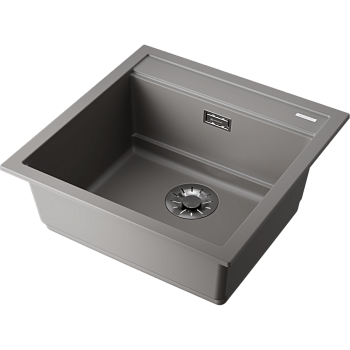 Фото Кухонная мойка Omoikiri Kitagawa 51-GR 4993830 leningrad grey