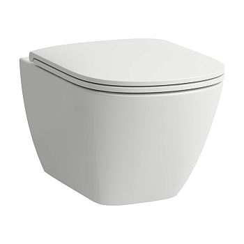 Фото Унитаз подвесной Laufen Lua 8.2008.0.000.000.1 безободковый