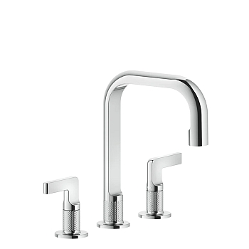 Фото Смеситель для раковины Gessi Inciso 58013#031 с донным клапаном, хром