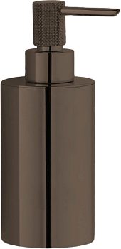 Фото Дозатор жидкого мыла Boheme Uno 10980-SGM настольный Shine Gun Metall Shine Gun Metal