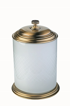 Фото Мусорное ведро Boheme Royal Cristal 10934-BR-B бронза глянец 5 л