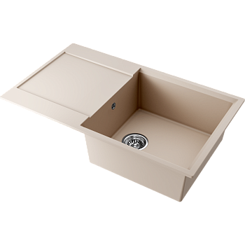 Фото Кухонная мойка Omoikiri Daisen 86-SA 4993701 бежевый