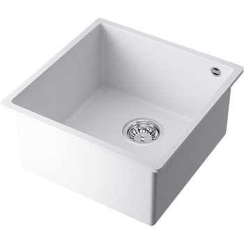 Фото Кухонная мойка Omoikiri Bosen 44-U-WH 4993598 белый