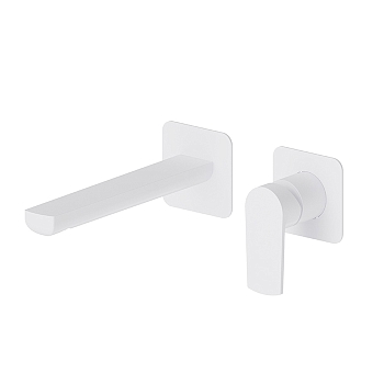 Фото Смеситель Newform Haka 72026E.01.014 для раковины, белый матовый