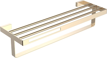 Фото Полка Boheme Q 10947-G-B для полотенец золото 60 см
