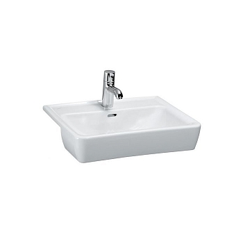 Фото Раковина Laufen Pro 8.1296.1.000.108.1 встраиваемая 56 см, цвет белый