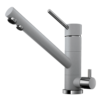 Фото Смеситель для кухни Omoikiri Tonami-GR 4994223 leningrad grey