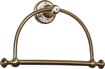 Фото Кольцо Boheme Provanse 10805 для полотенец бронза