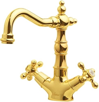 Фото Смеситель для раковины Boheme Tradizionale Oro 292 золото