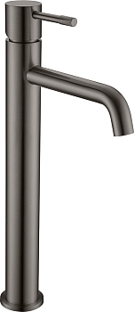 Фото Смеситель для раковины Boheme Uno 462-GM оружейная сталь браш