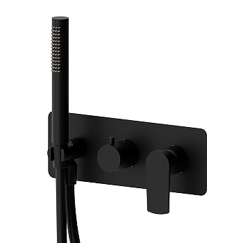 Фото Смеситель Newform Haka 72069E.01.093 для душа , черный матовый