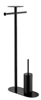 Фото Стойка с аксессуарами Boheme Venturo 10953-B напольная черный матовый