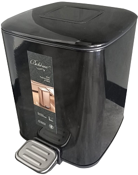 Фото Мусорное ведро Boheme 10948-B черный 9 л черный
