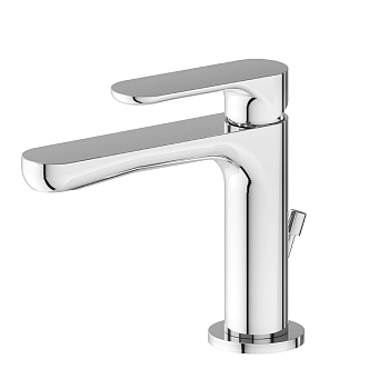 Фото Смеситель Newform Linfa II 69410.21.018 для раковины с донным клапаном, хром глянец