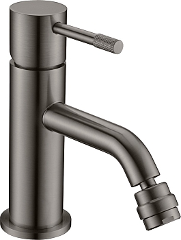 Фото Смеситель для биде Boheme Uno 466-GM оружейная сталь браш