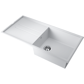 Фото Кухонная мойка Omoikiri Tedori 100-WH 4993919 белый