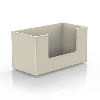 Фото Диспенсер для салфеток Decor Walther Brownie 0936947 настольный, имитация кожи цвет: песочно-бежевый