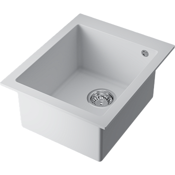 Фото Кухонная мойка Omoikiri Bosen 41A-WH 4993814 белый